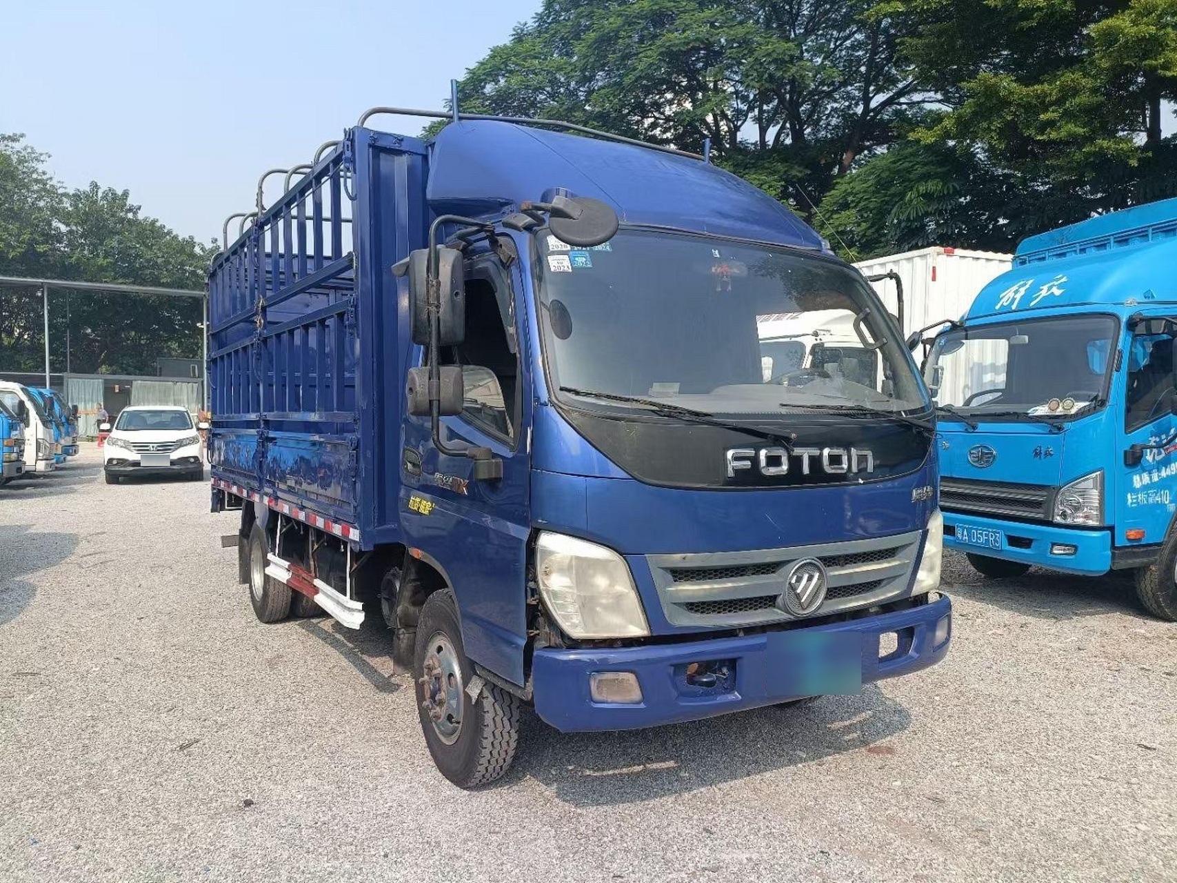 2016年福田奥铃,仓栏4米2长,宽2米2,五十铃发动机,汽刹!