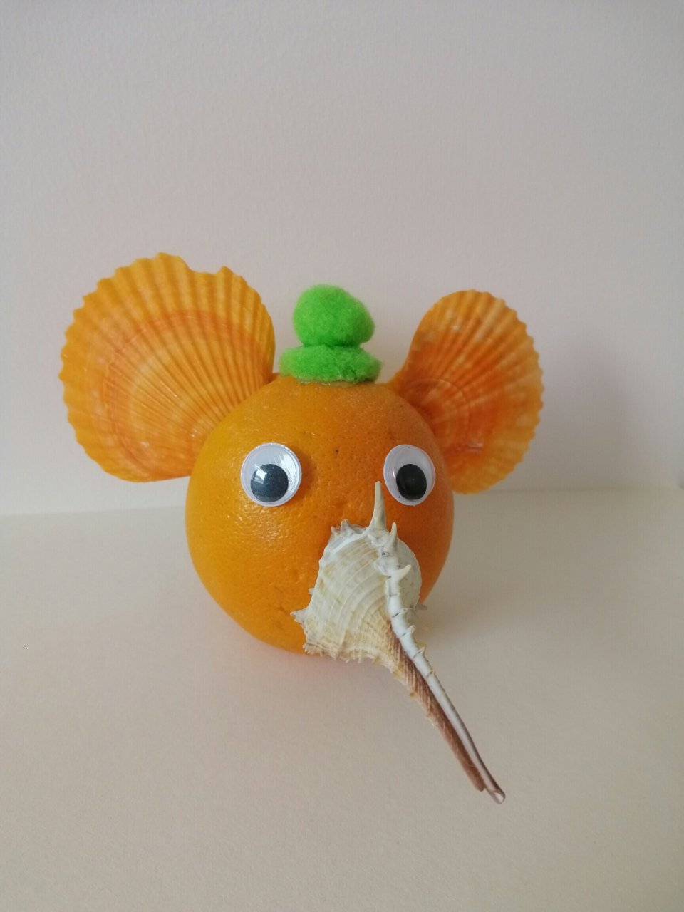 幼儿园手工作业之水果娃娃 第一张放星爸爸的再次利用吧,水果是水果