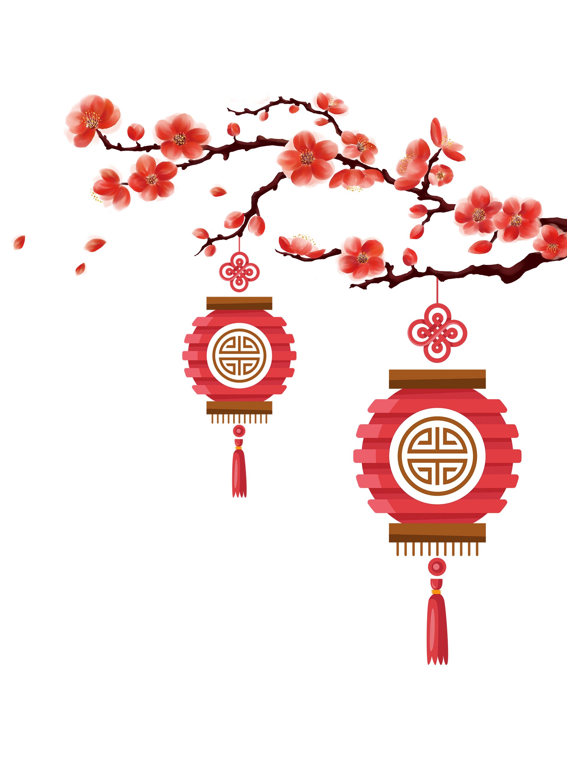 寒冬腊梅免抠素材分享