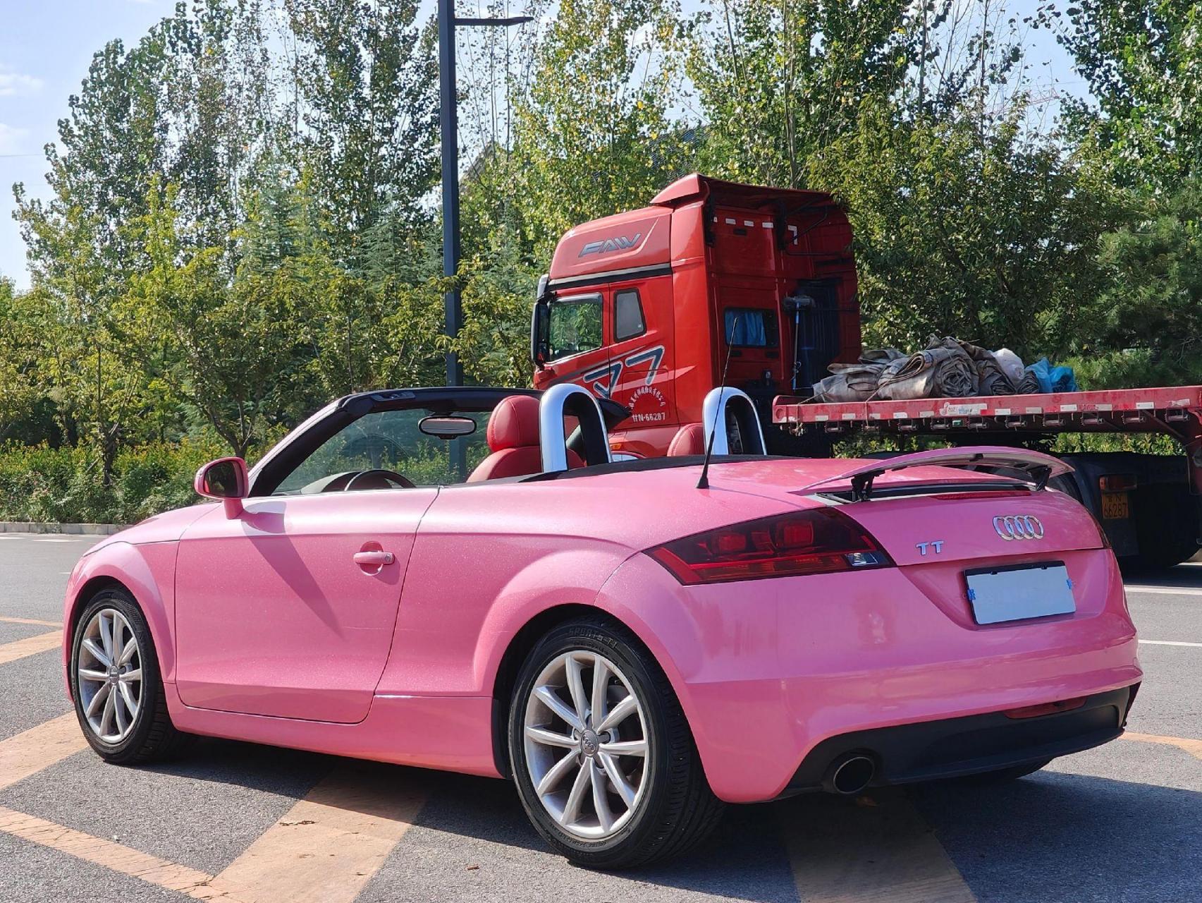 奥迪～tt敞篷小跑.奥迪《tt》软顶敞篷版