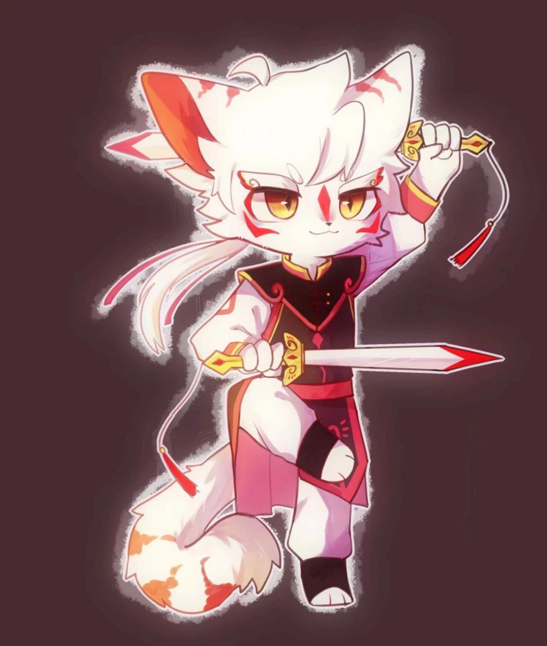 翻出了三年前画的京剧猫和一些京剧猫的oc 真的好可爱啊,我永远喜欢