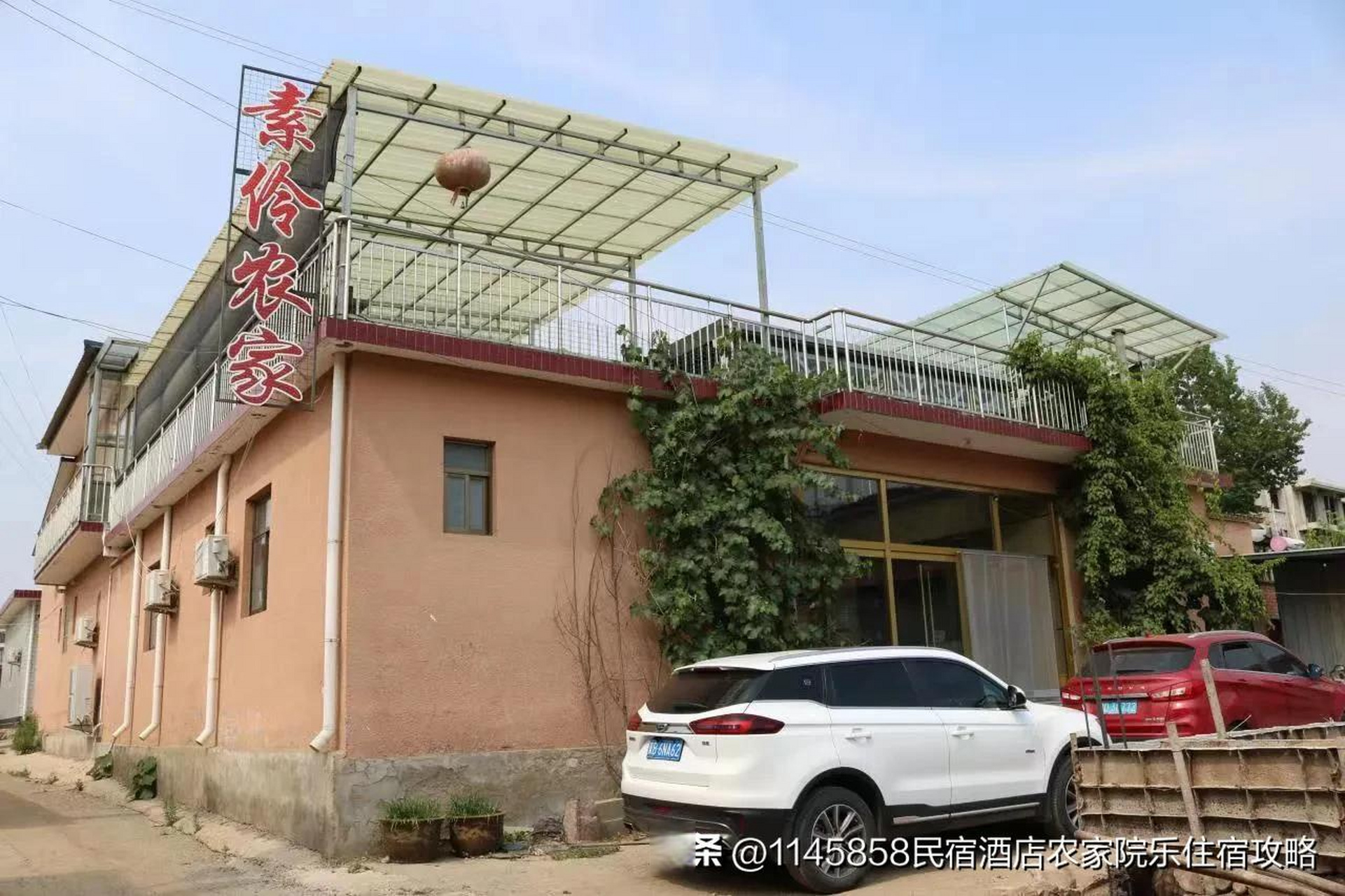 挥泪转租,地址位于天津蓟州下营镇,紧邻郭家沟,农家院上下两层,建筑