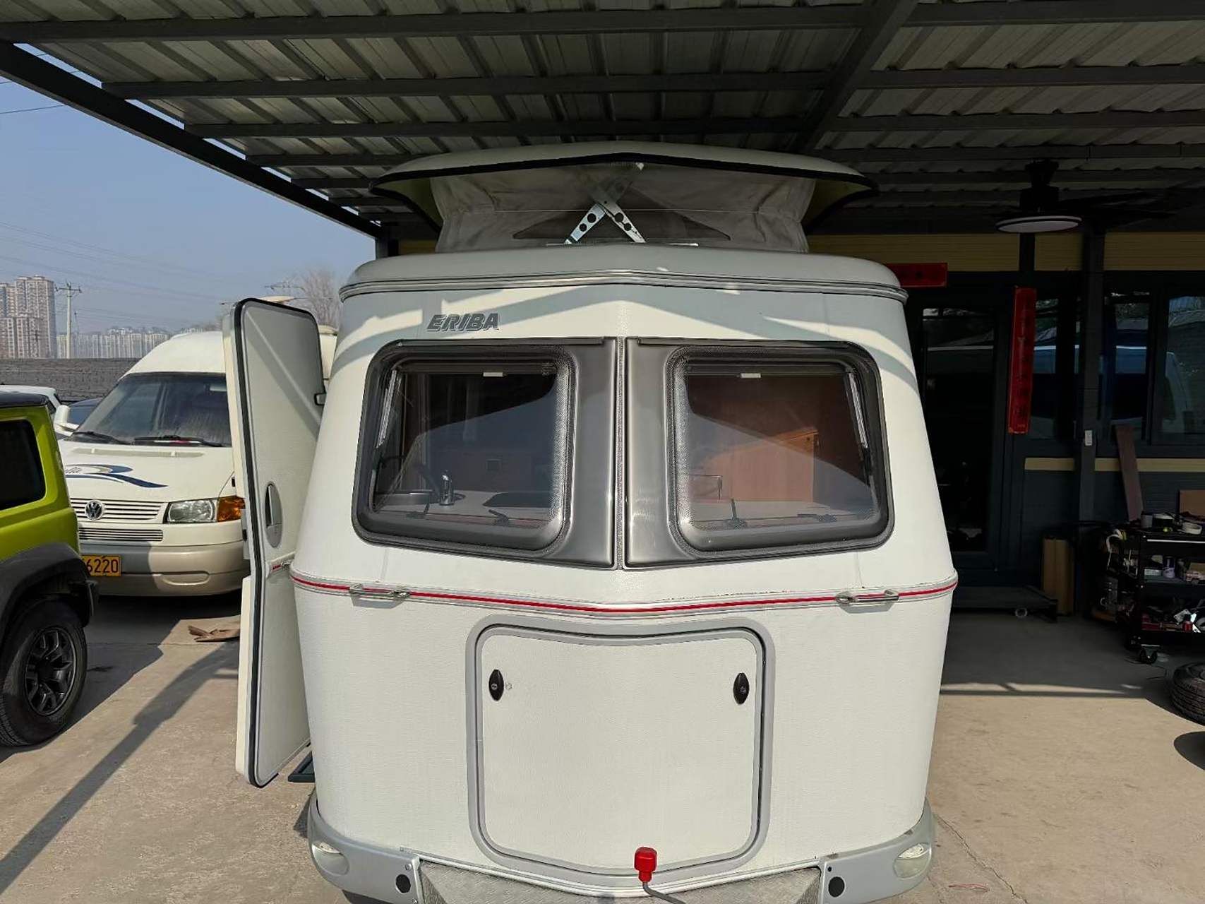 德国原装进口德国海姆艾瑞巴eriba  touring 320 现车,拖挂房车中的