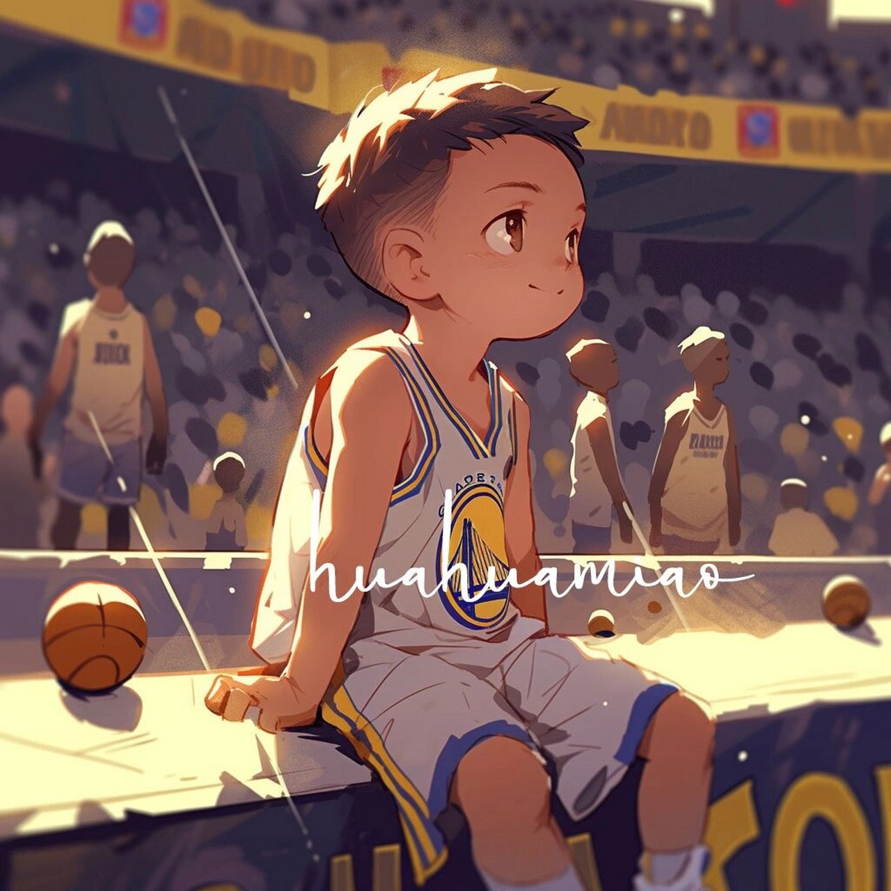 勇士卡通头像|篮球男孩头像97