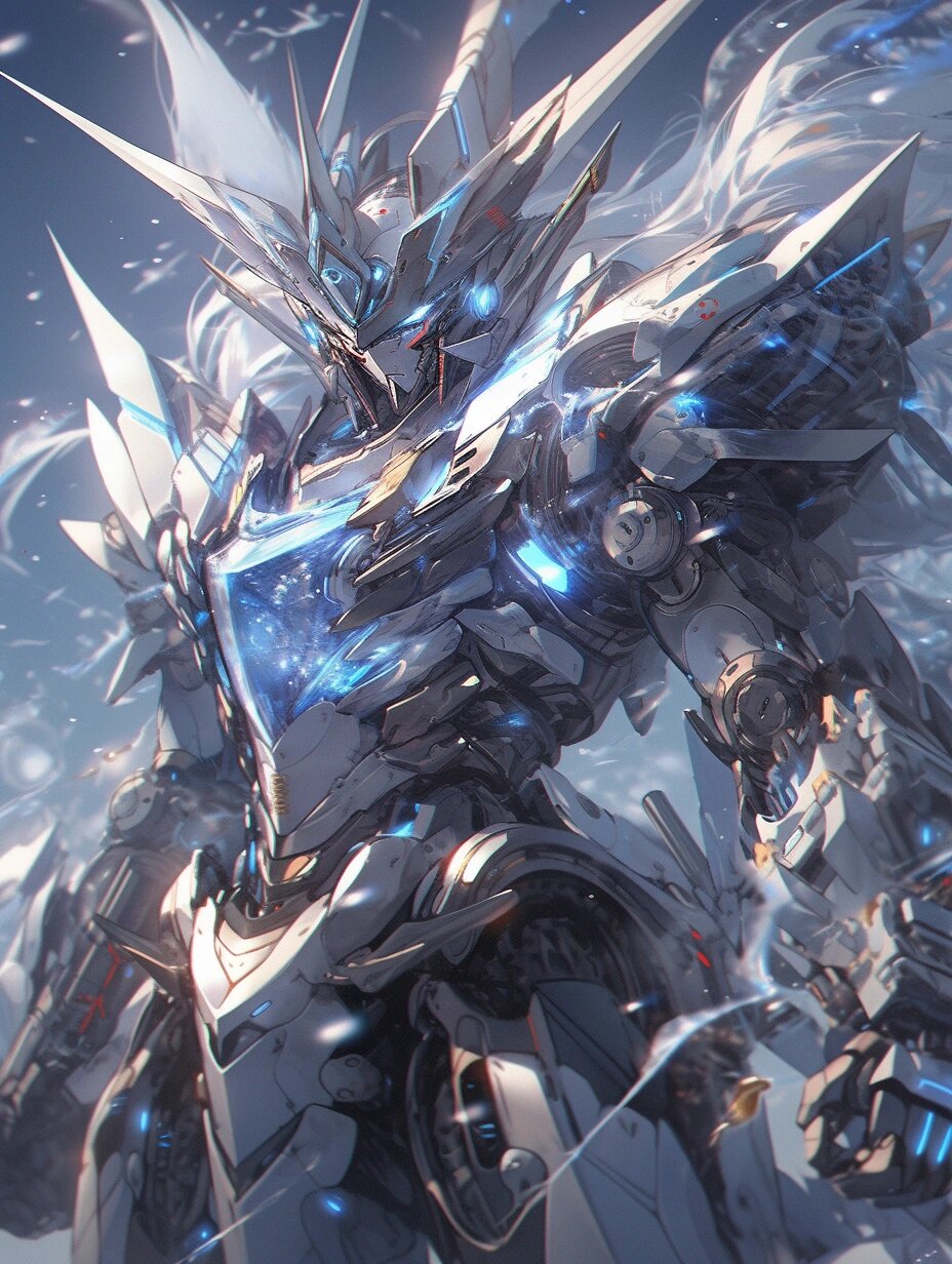 异世机甲系列|冰冷之心·寒冰骑士 天气太热了,这周都到39度了,大家