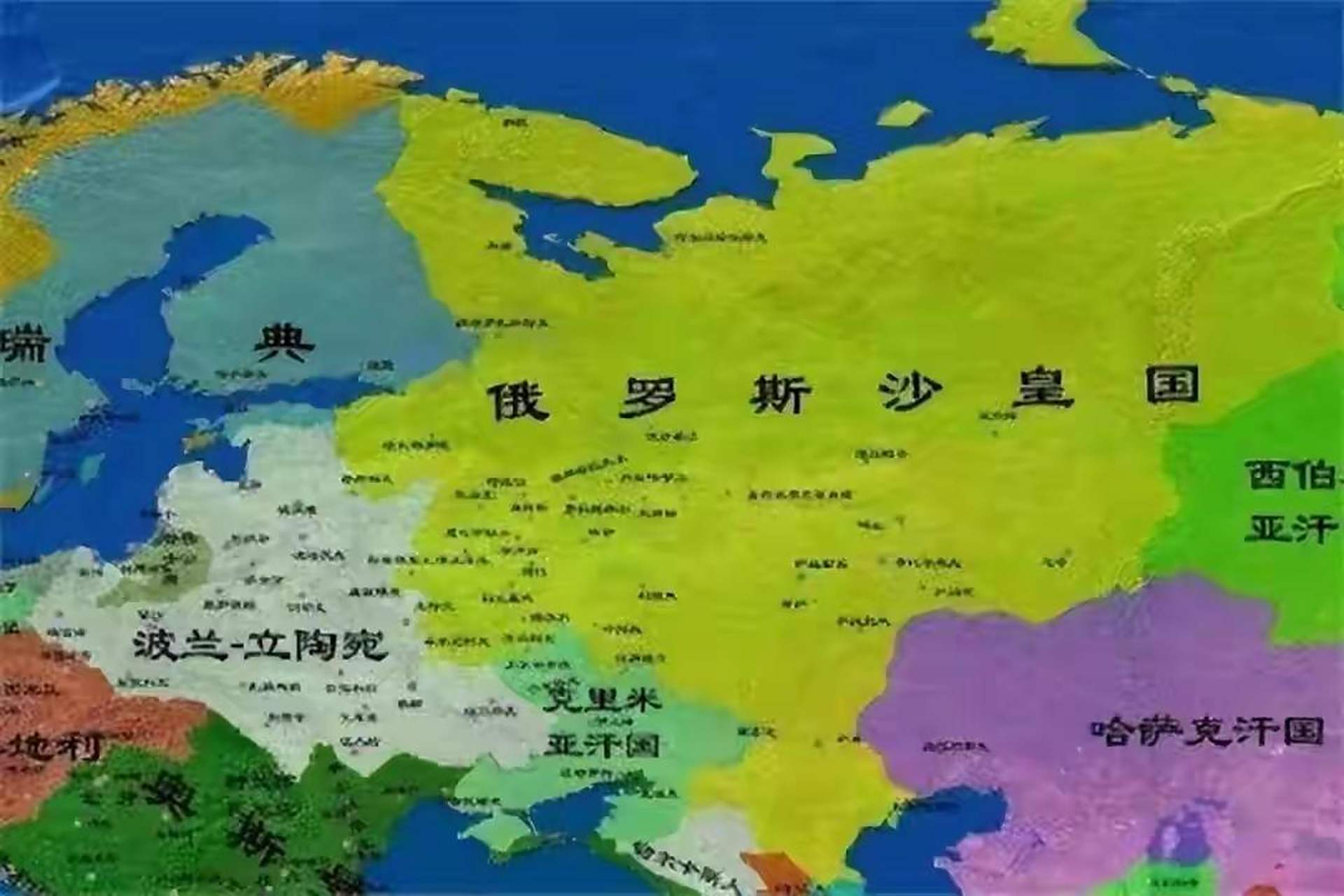 历史上乌克兰叫克里米亚汗国,波兰是其盟友,波兰比较