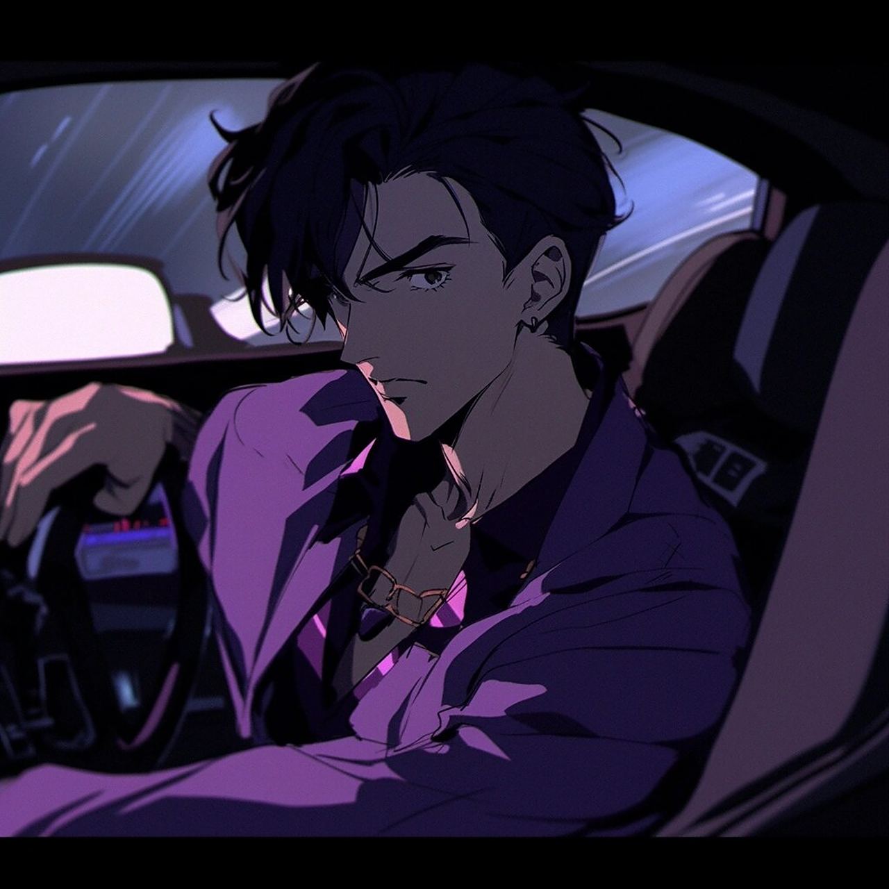 ai|机车男头 #ai绘画# #旧漫头像# #旧漫男头# #复古# #机车# #帅哥