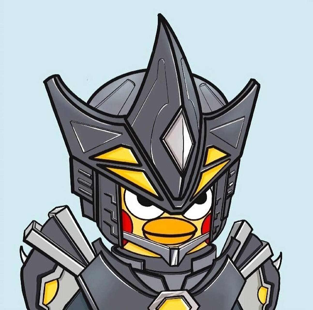 【铠甲勇士ikun头像】 披金成王,伴鸡远航