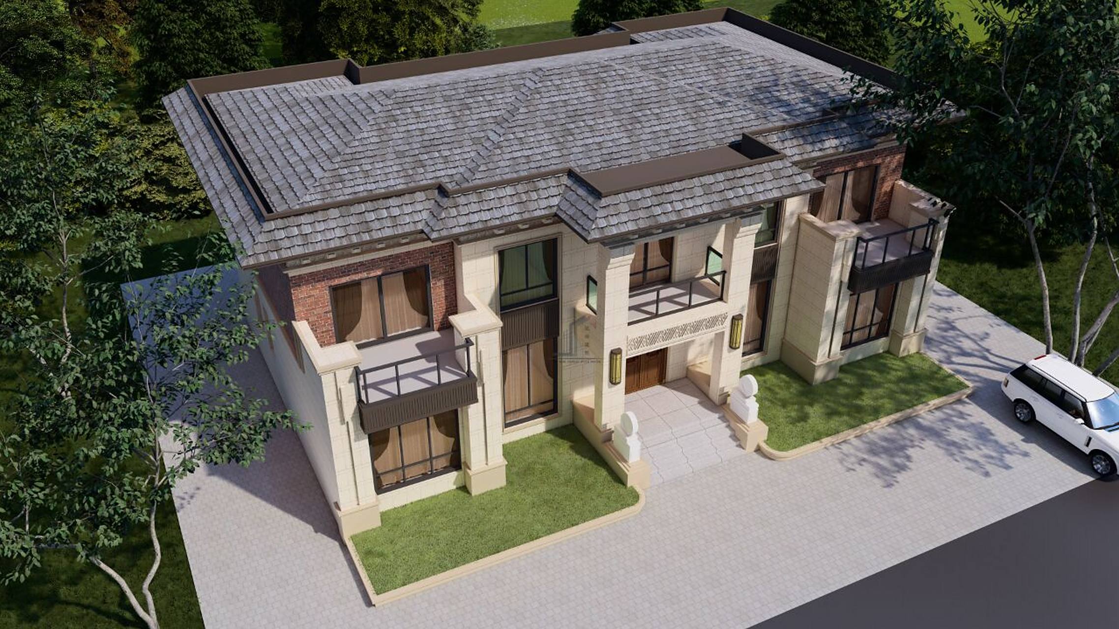 二层五开间自建别墅,这样的布局你满意嘛!