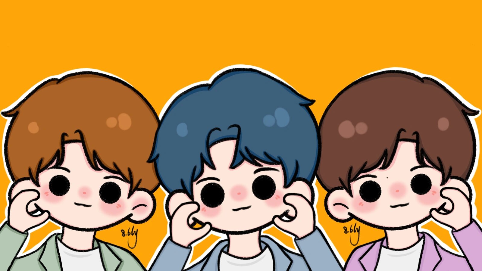 tfboys(每日一画画)·无偿 tfboys/大颗粒 食用要求:自用&商用/关赞评