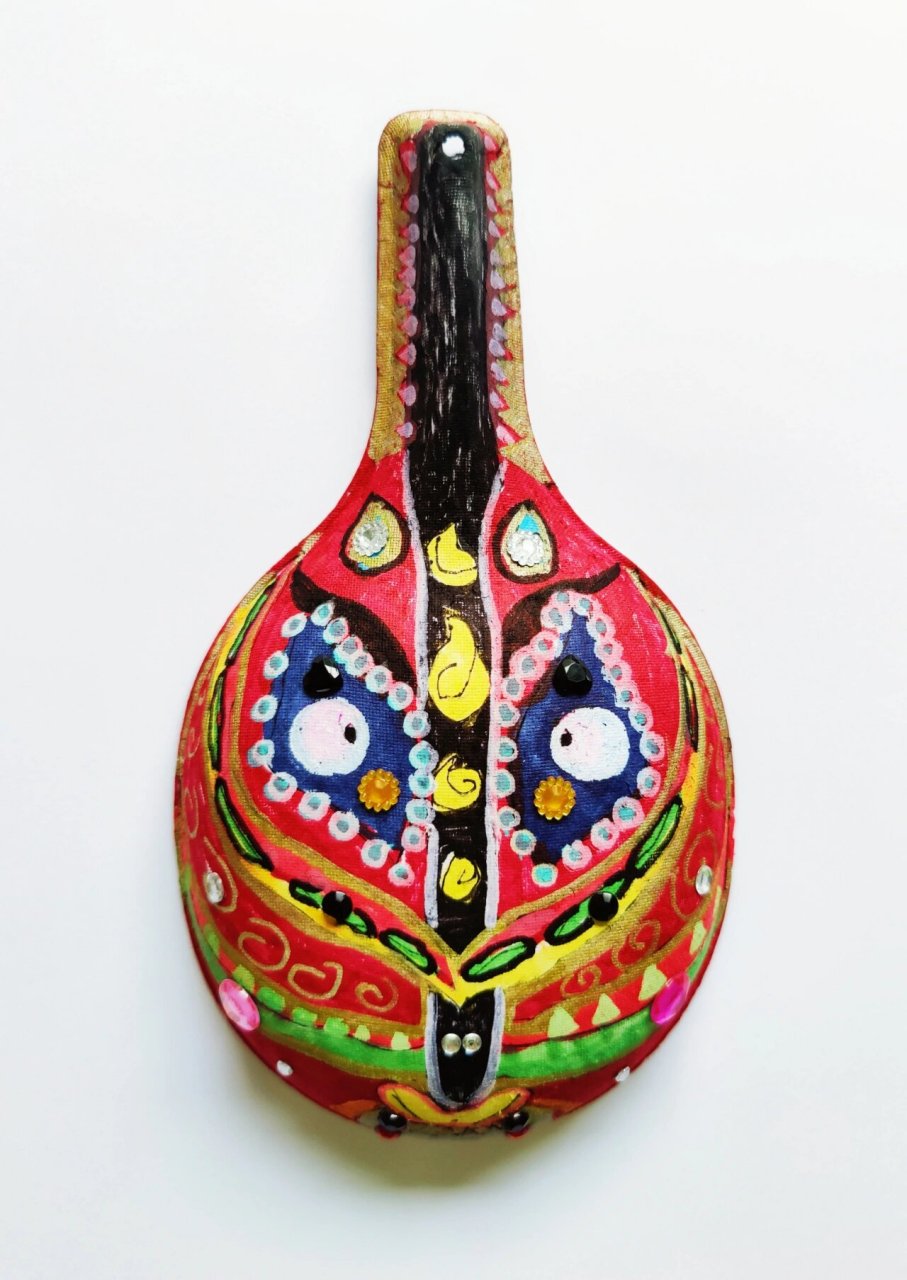 社火马勺脸谱传统文化儿童画少儿创意课程 所有课程均有ppt和课后点评