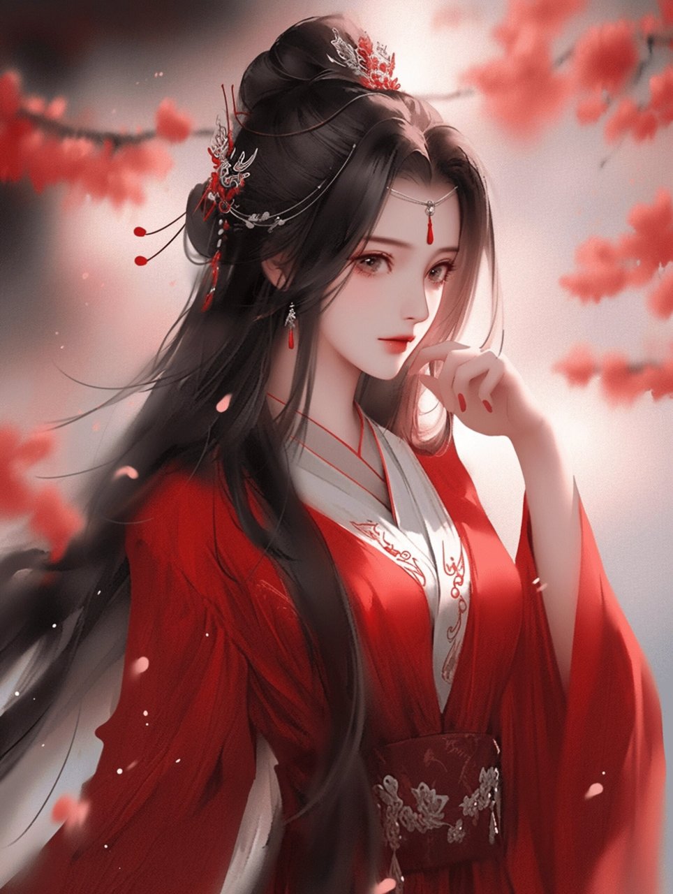 古风/一袭红衣,一世安然,白首终老