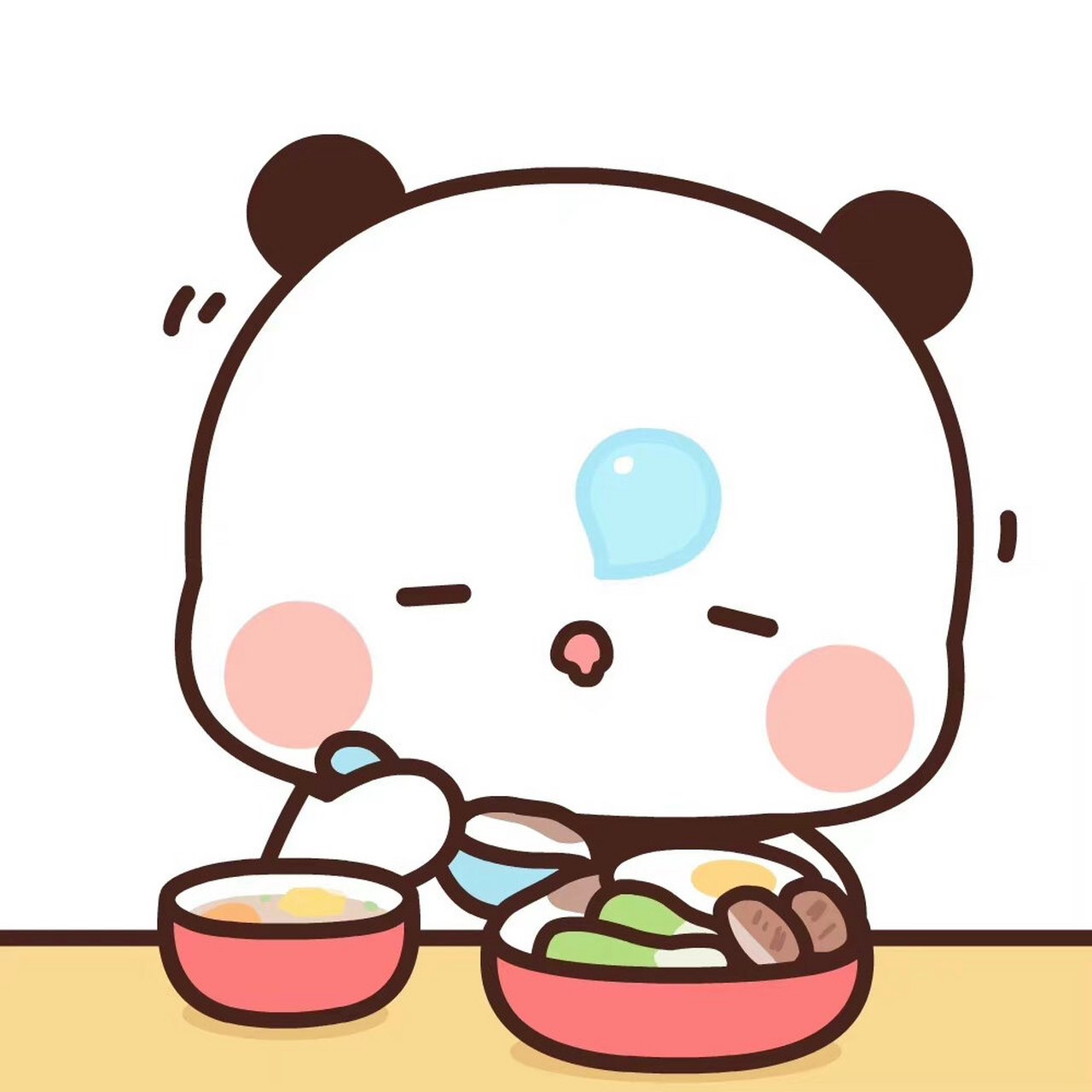熊猫一二头像 原创作者:黄小b