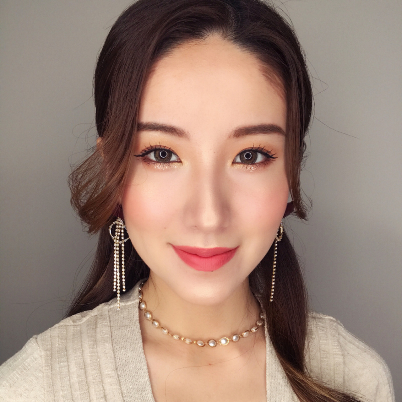 今天的我.棕色的成熟妆容 #今日妆容