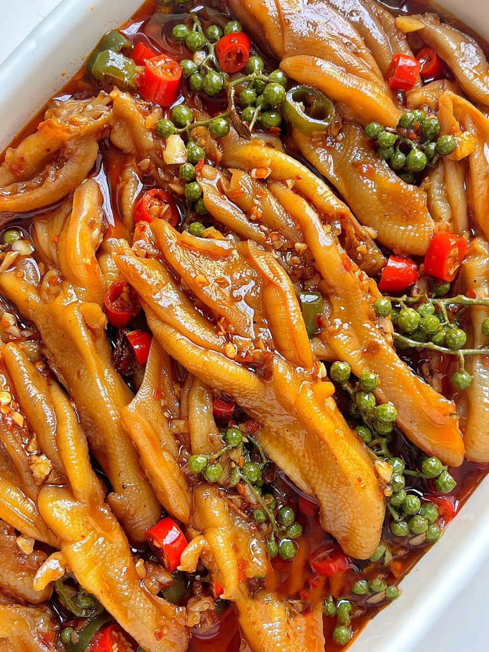 学会就出摊75麻辣鲜香的藤椒无骨鸭爪!