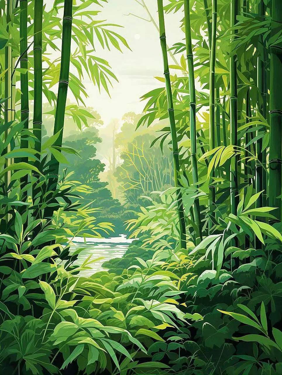 最浪漫的一句诗词  古风·格窗斜月蔼花影 格窗斜月蔼花影, 竹叶轻摇