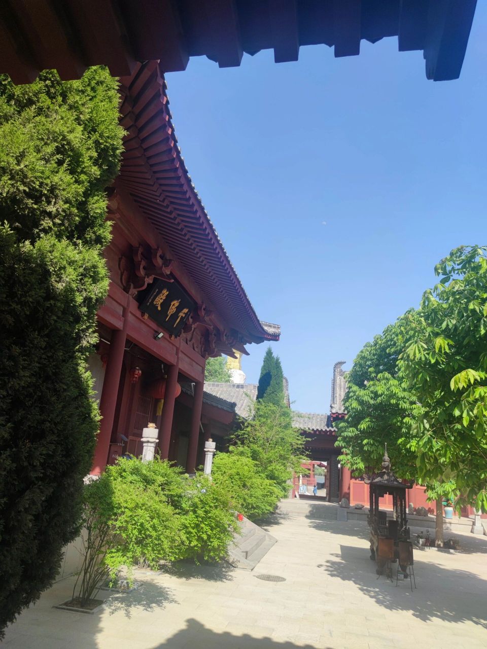 高唐县大觉寺 欢迎来高唐旅游,节假日不拥挤,还有鱼邱湖,柴家花园,梁
