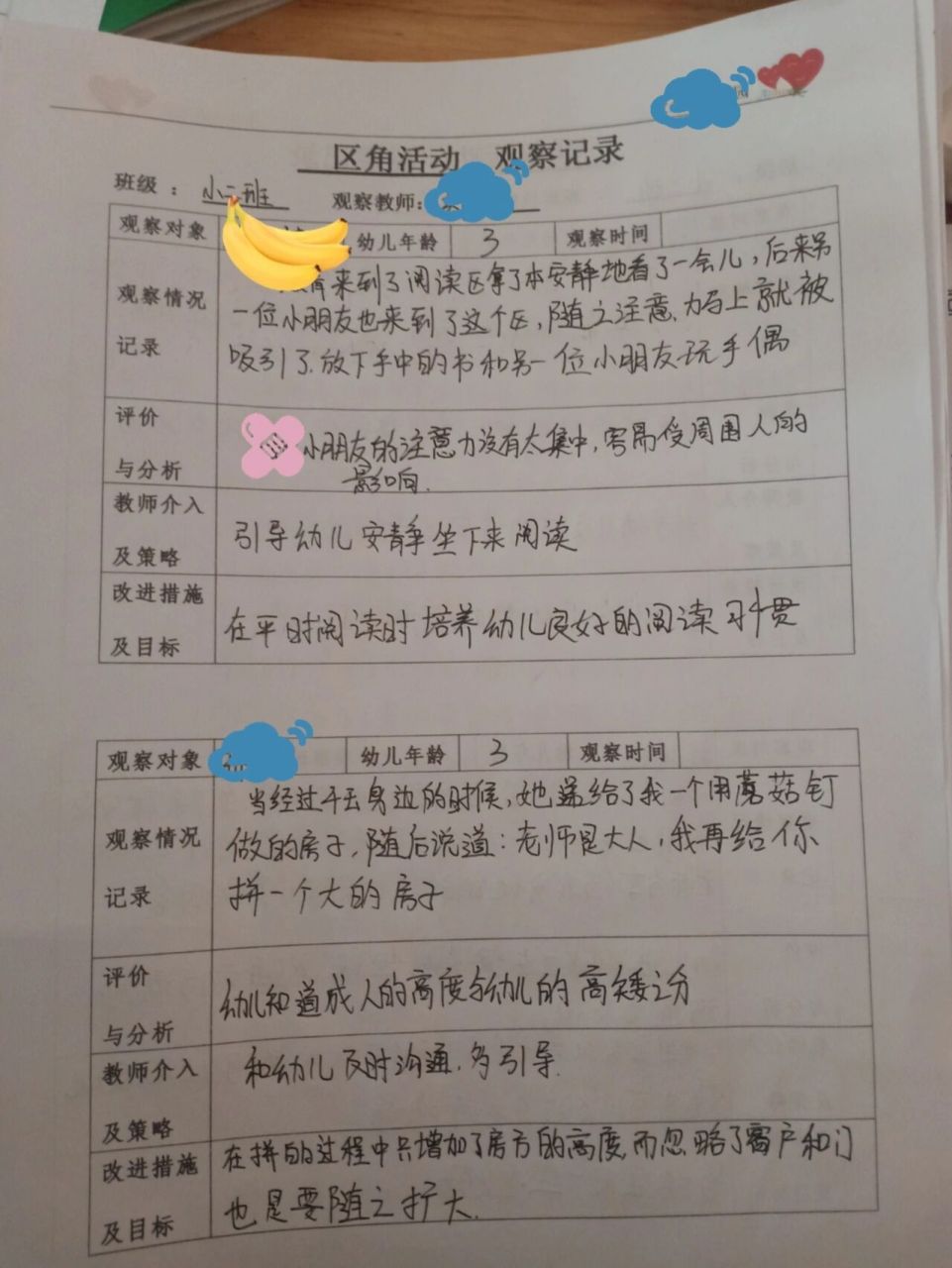 小班幼儿吃饭慢观察记录与分析的简单介绍