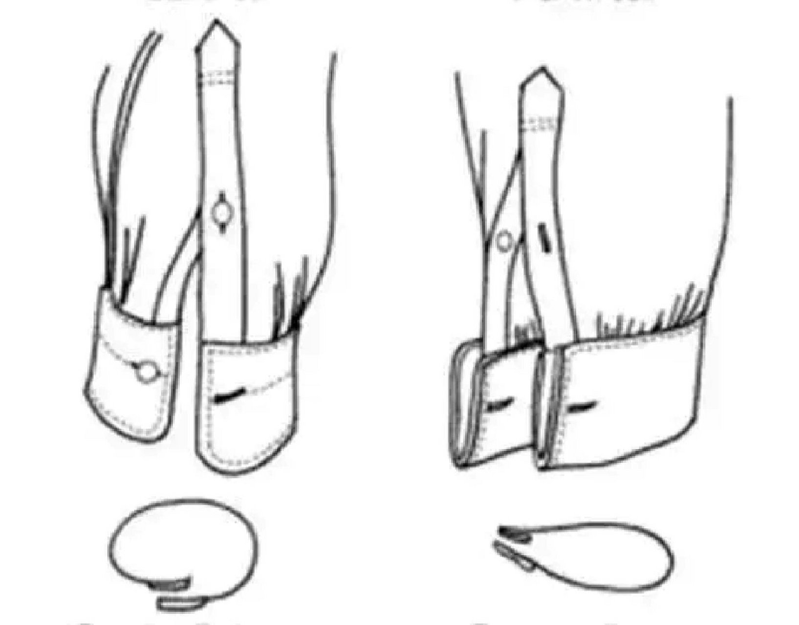 97袖扣佩戴图解95 98无论是单边袖口的衬衫还是法式翻边袖口的