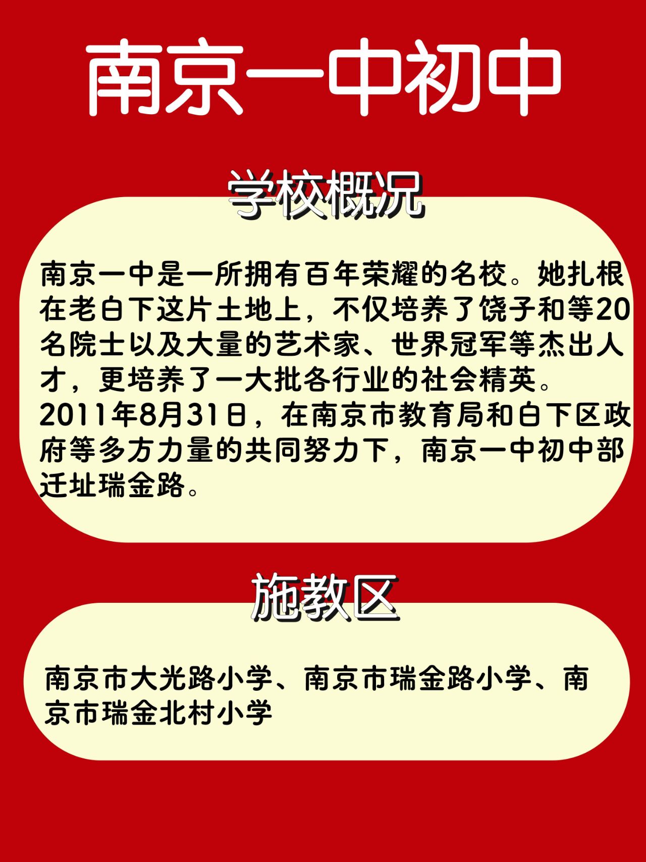 南京秦淮区热门初中 解析 今天小编带大家走近南京秦淮区的热门初中