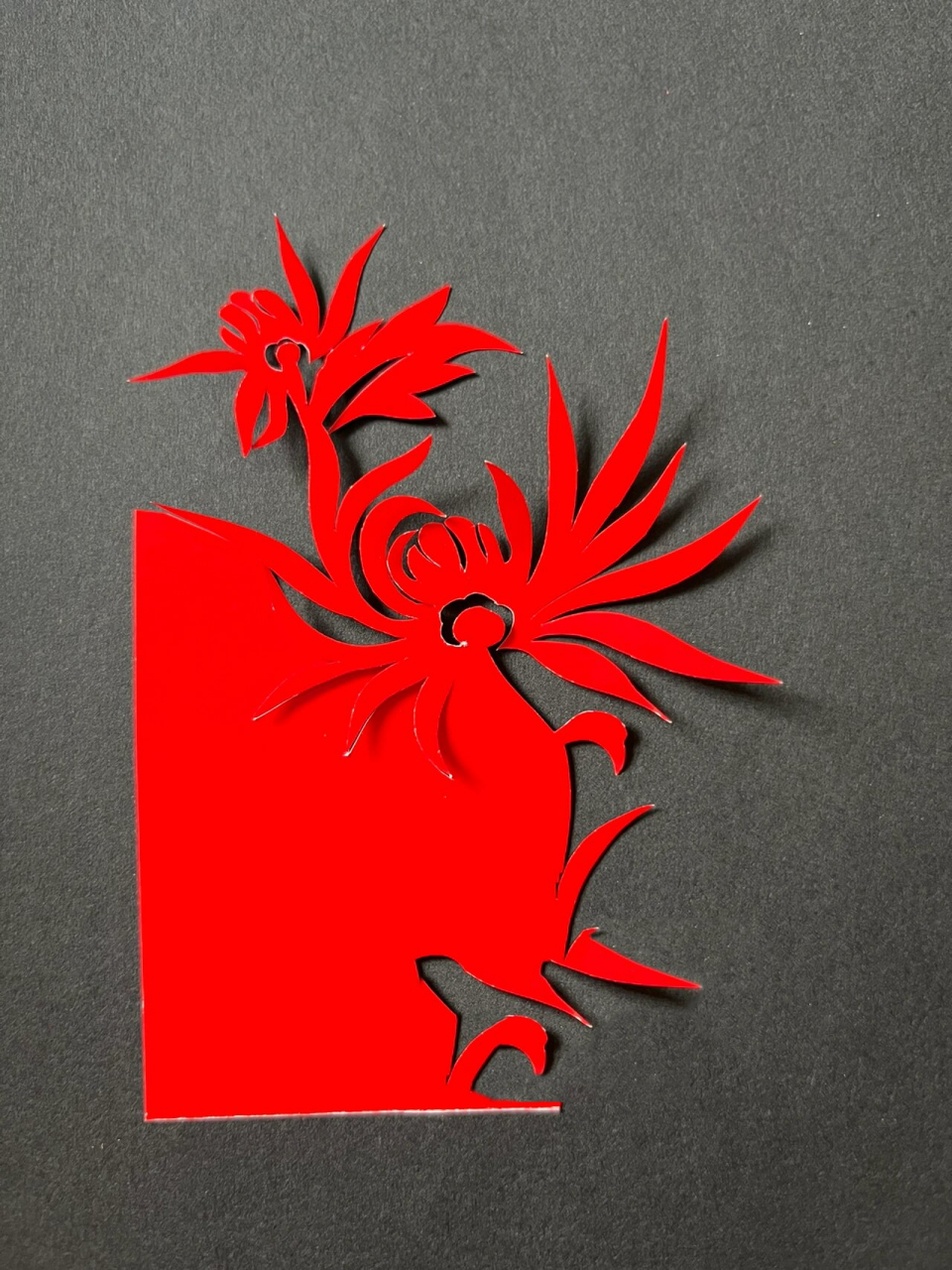 干货满满哦 93#非遗剪纸# #脱稿剪纸# #手工剪纸# #手工剪纸# #菊花