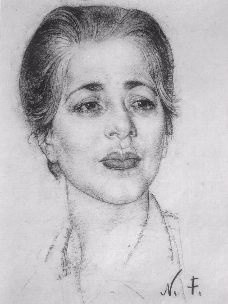 伟大的素描大师——尼古拉·费钦 nicolai ivanovich fechin 尼古拉