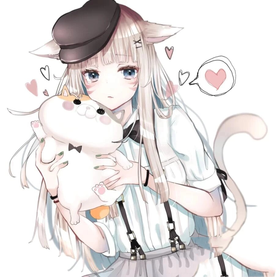 二次元猫女头像