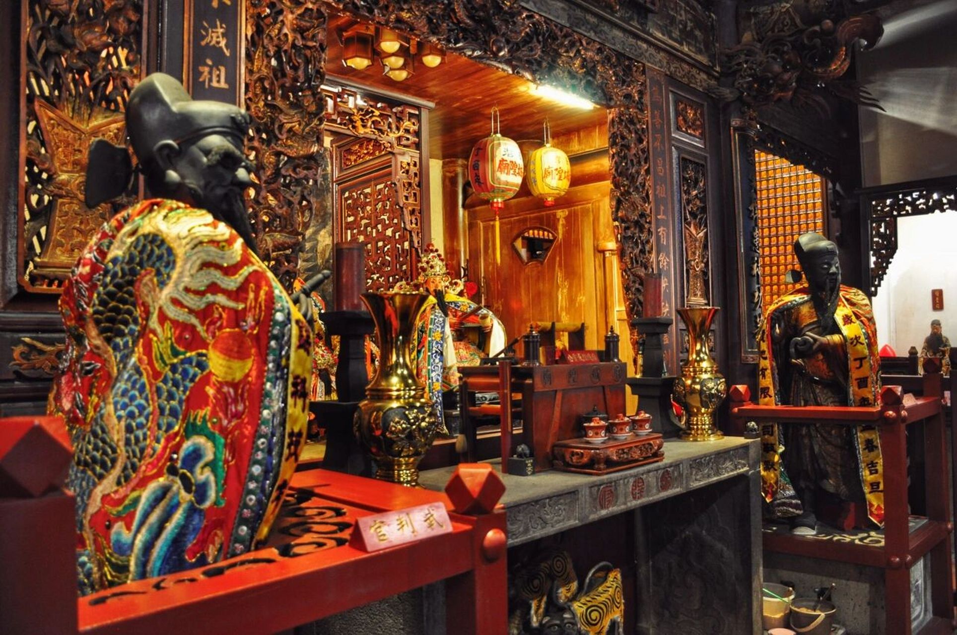 台湾宫庙|台南台湾府城隍庙 建造于"明郑时期"的明永历23年 1669年,旧