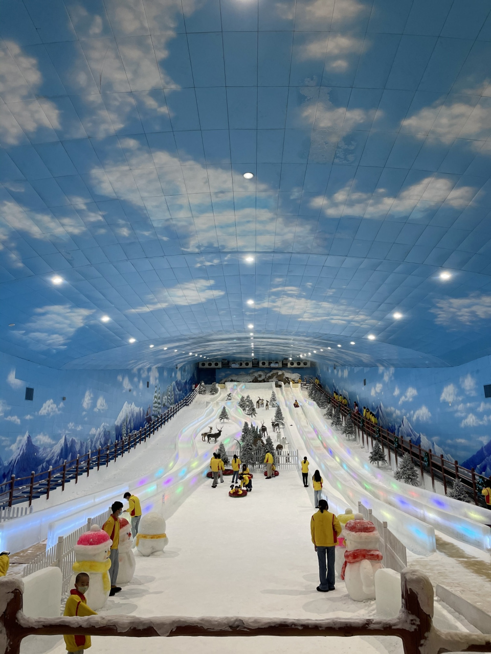 姐妹们一定要去一次深圳阿尔卑斯滑雪场!