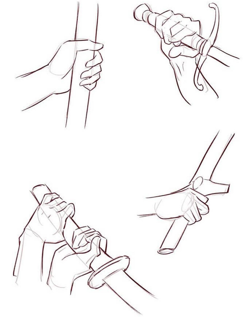 【绘画素材】手拿枪支的动态姿势 收藏起来吧 9595 关注我 每天