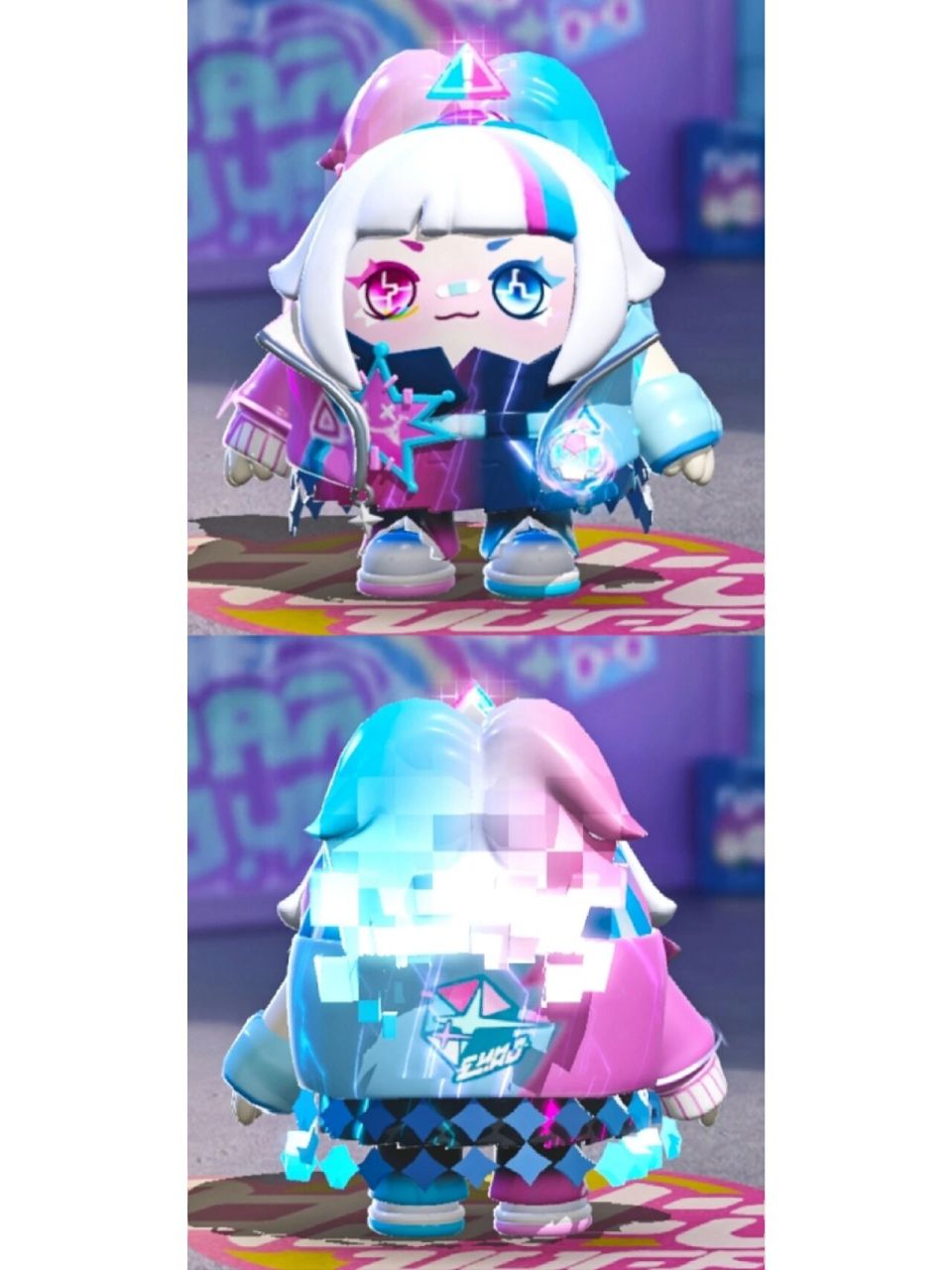 蛋仔派对皮肤:音爆曜星   赛季音乐星企划:音爆曜星(隐藏).