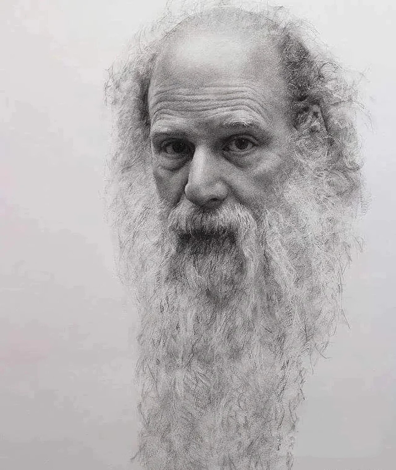 分享一些外国大师素描头像,张张都是经典,很值得收藏