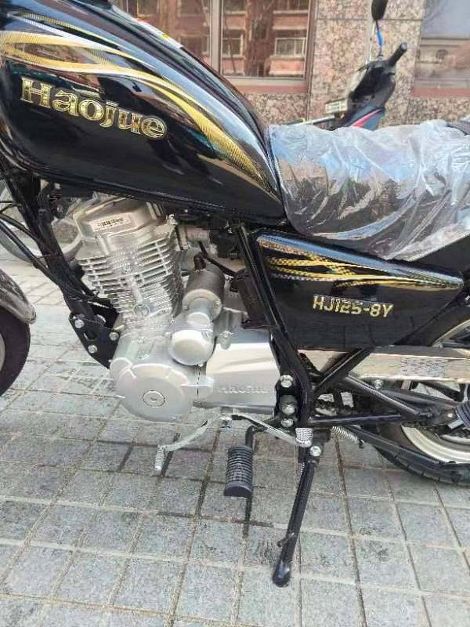 全新豪爵铃木太子125-8y顶杆摩托车