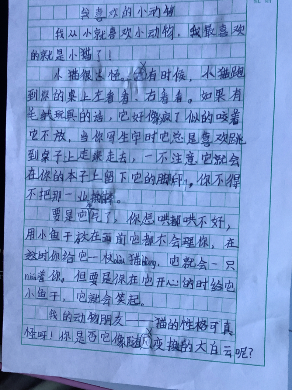 我喜欢的小动物作文. 我喜欢的小动物作文.