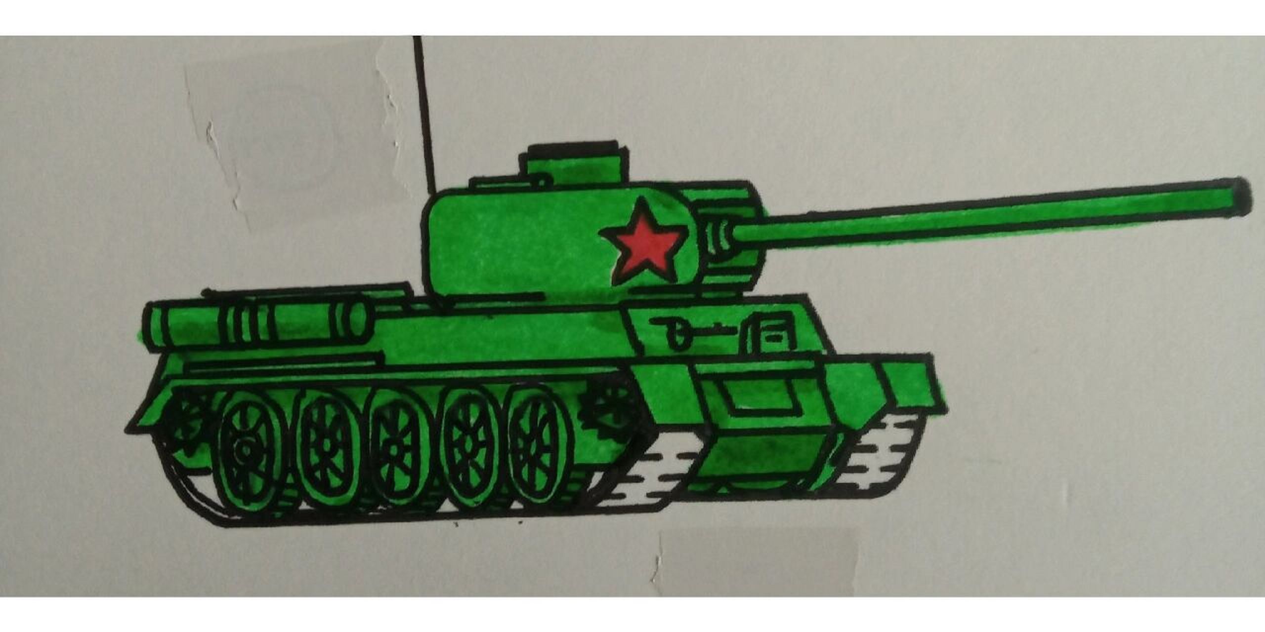 t-34-85怎么画图片