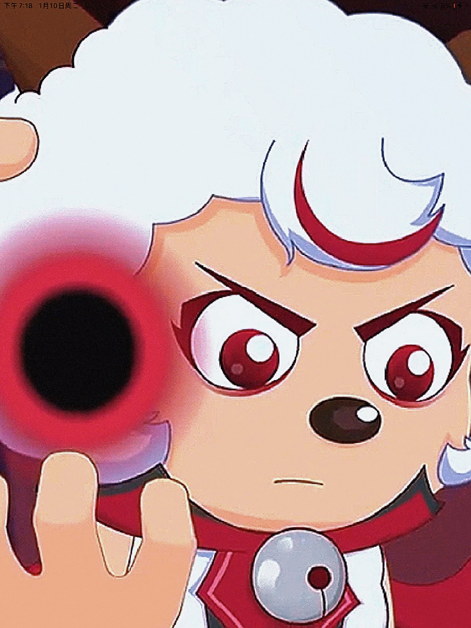 《喜羊羊与灰太狼之勇闯四季城》喜羊羊变成破影大王真的好看!09