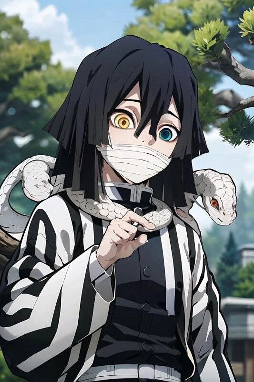 鬼灭之刃-伊黑小芭内 蛇柱来咯,刀子嘴豆腐心,有你喜欢的风格嘛?