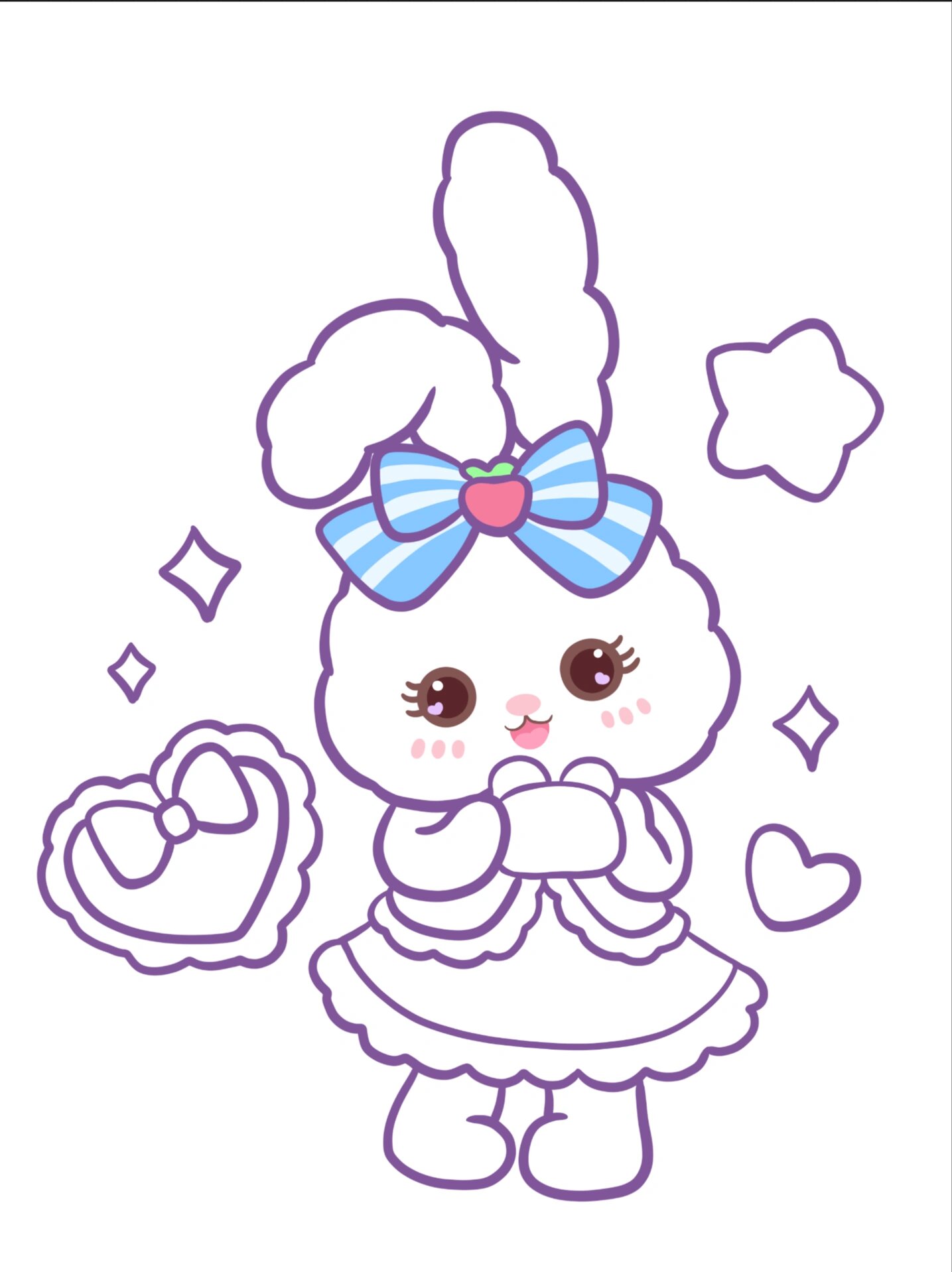 星黛露线稿