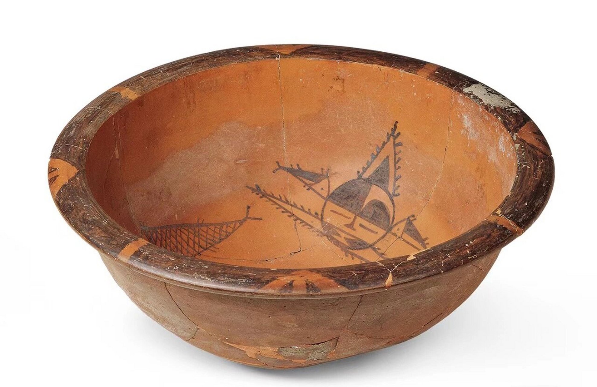 仰韶文化彩陶成型方法图片