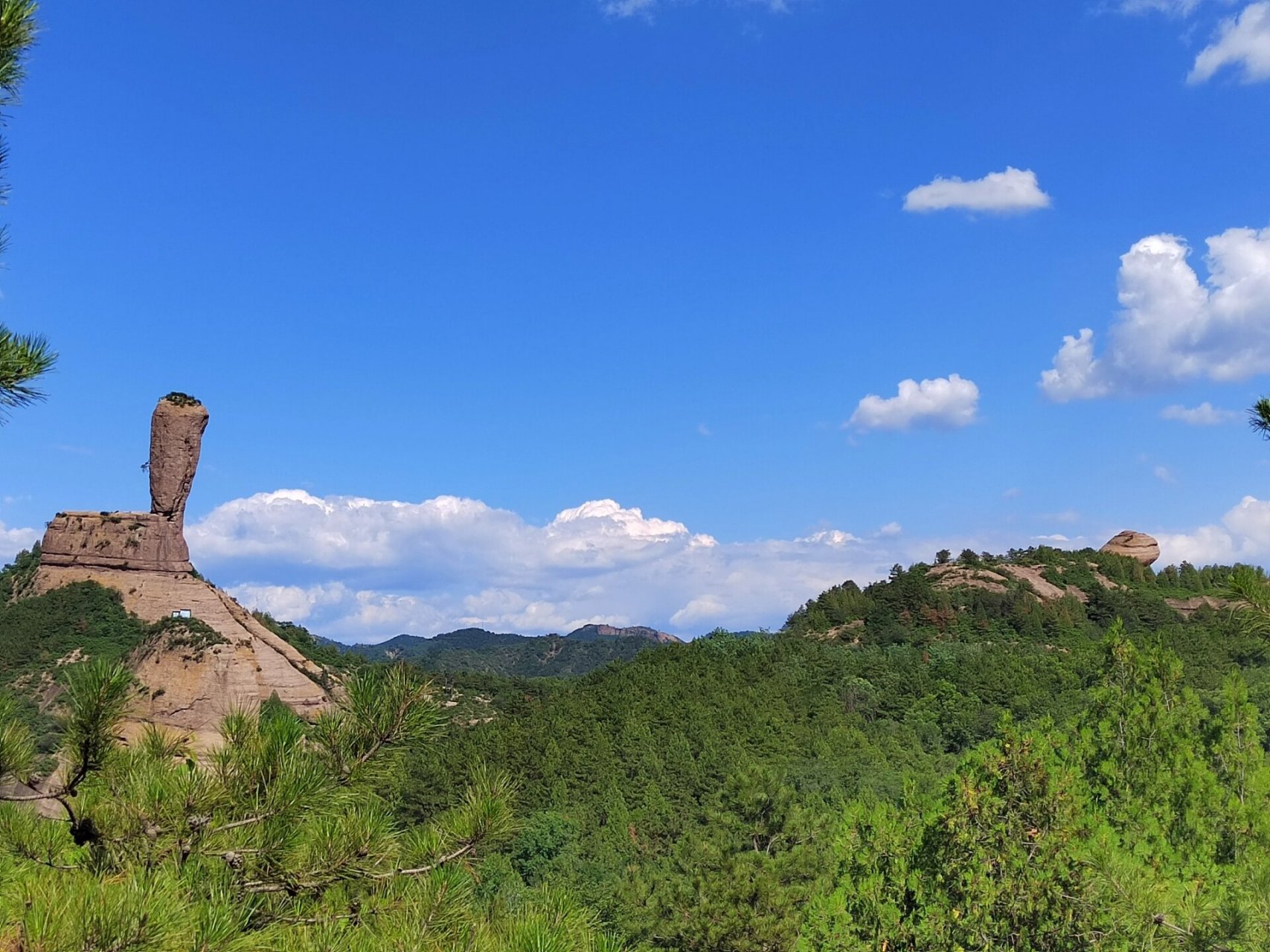 承德-棒槌山 棒槌山,景区官方名称:磬锤峰国家森林公园.