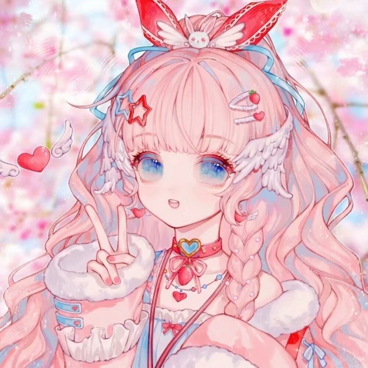 动漫女生头像 这一期出的都是少女心很强的头像哦!