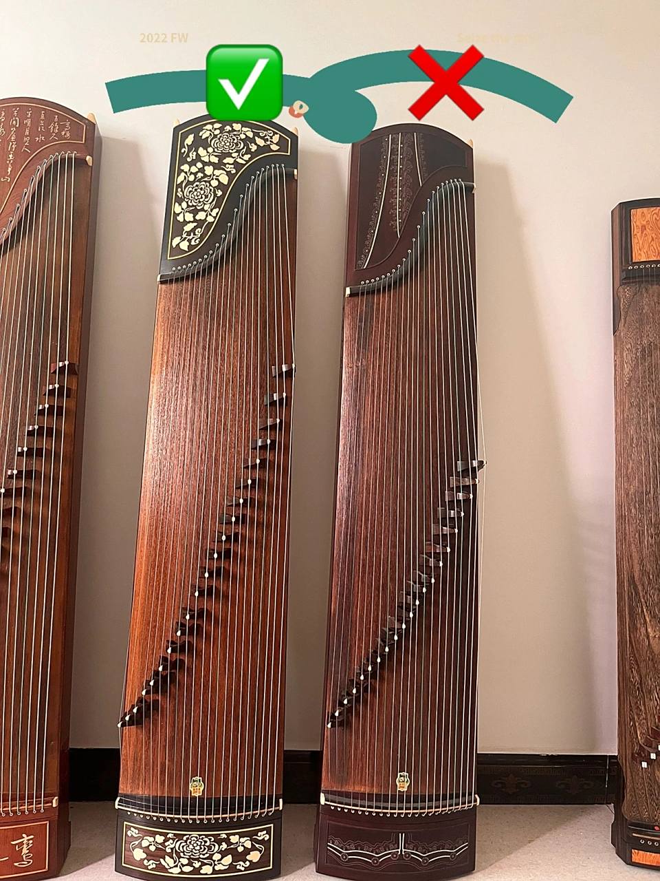 你的古筝琴码真的摆好了吗?