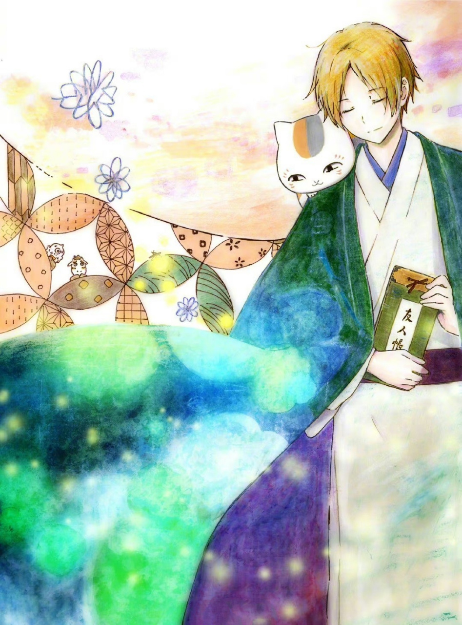 夏目友人帐# 动画官推:  "7月1日是夏目贵志的生日,那天【正午】会