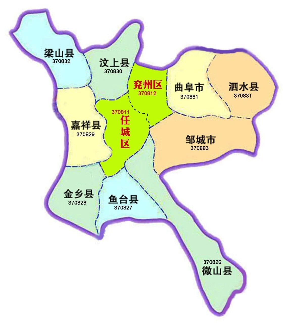 济宁的传言辟谣 都看好济宁市地图,曲阜,邹城,微山,兖州都是济宁的!