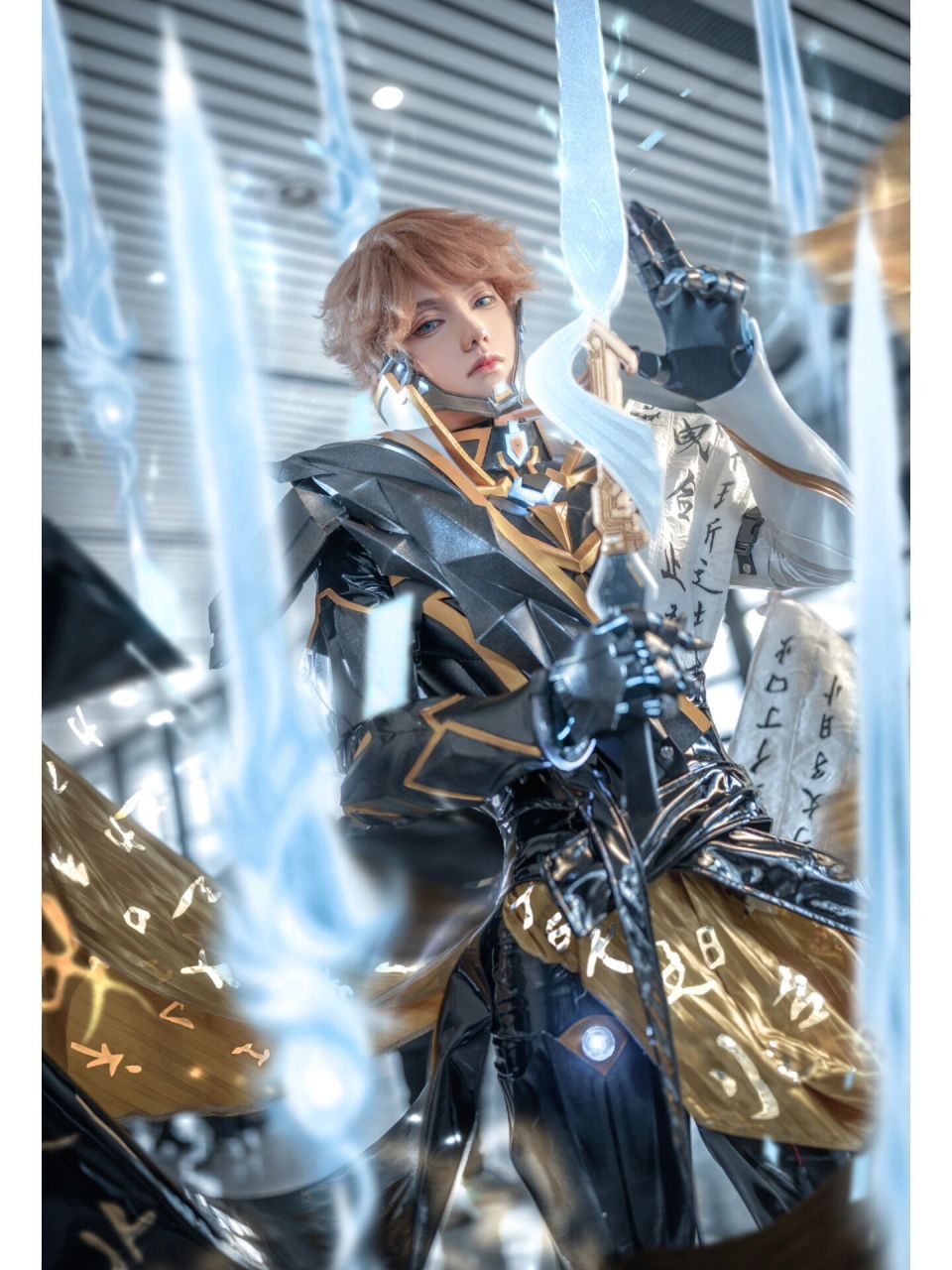 月邪|漫展返图李白鸣剑曳影cos 本剑不才   曾以此身破万军 	 摄影