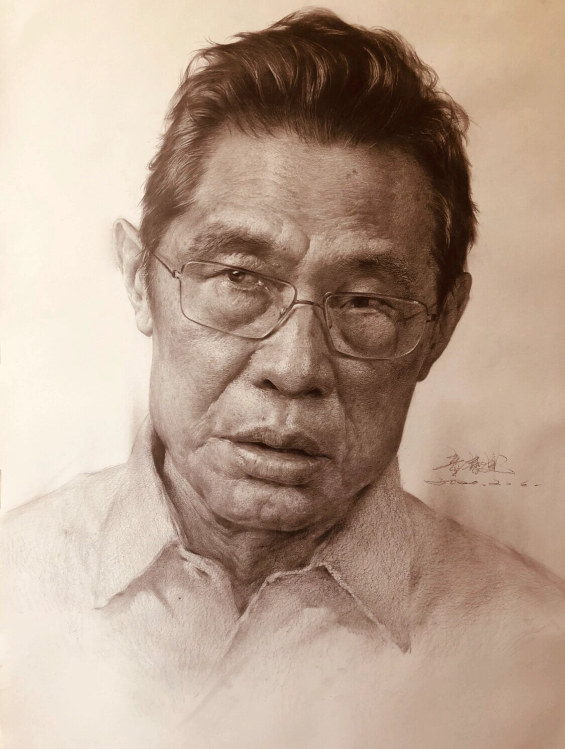 画钟南山@老梁talks说的动态