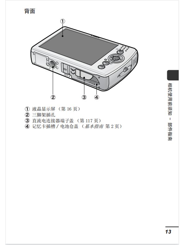佳能ixus65/ixy80操作使用说明书教程