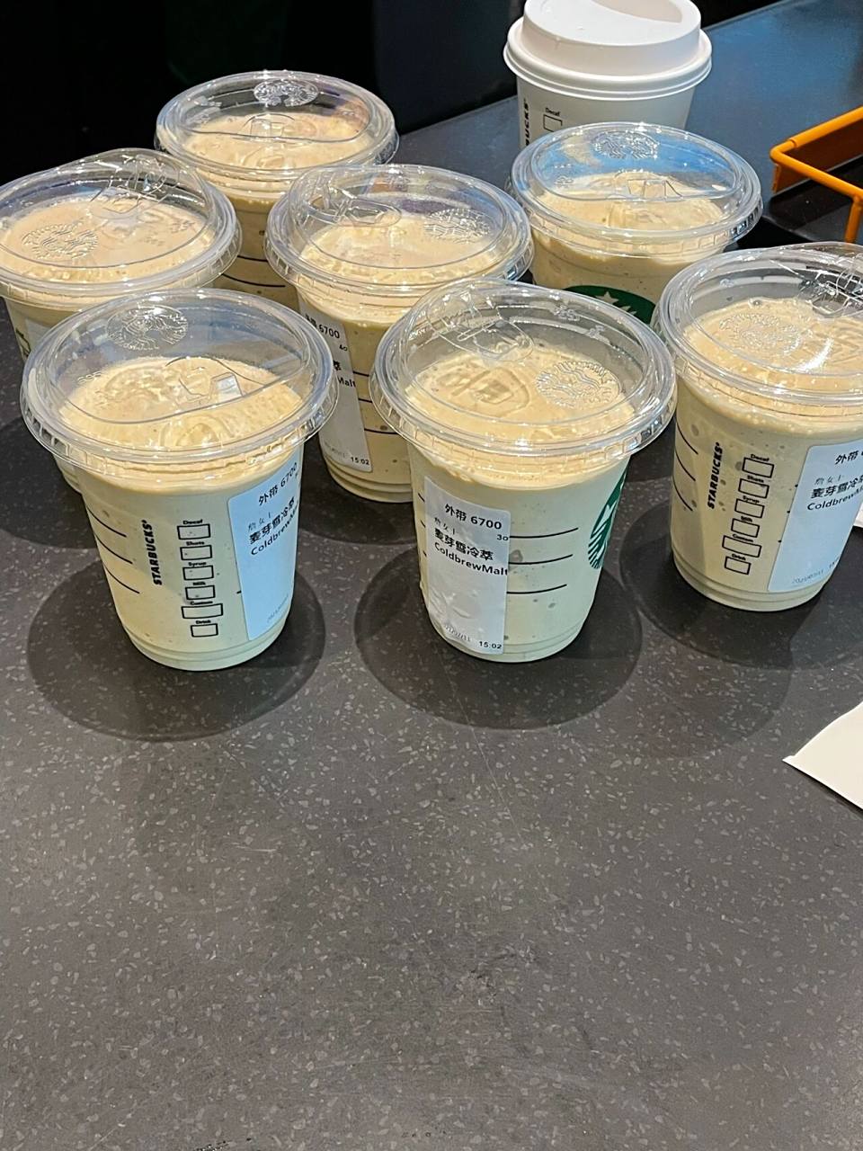 星巴克麦芽雪冷萃 好喝吗!