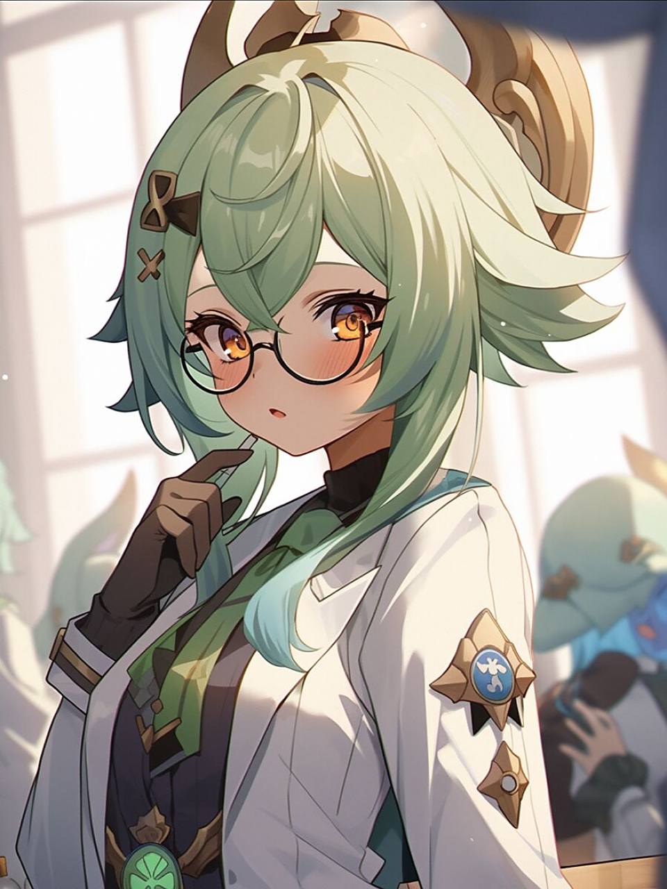 【原神壁纸】砂糖丨无害甜度 砂糖是一名对世间万物抱有强烈好奇心的