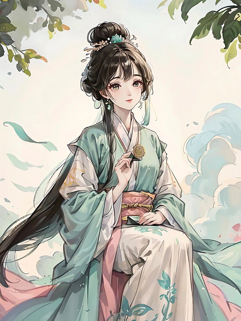 古代四大美人|西施|国色天香 聪颖温柔 秀色掩今古,荷花羞玉颜.